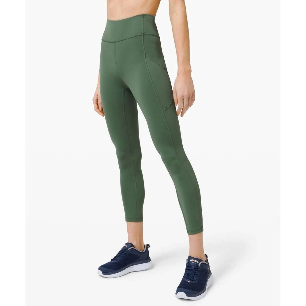 Skechers‎ Womens GOwalk High Waisted 7/8 Legging II Green W03LG31B Size M NWT